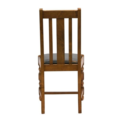 Thame Dining Chair in Weathered Oak with Bison Cedar Seat 6 Pack (JA258)