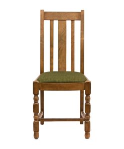 Thame Dining Chair in Weathered Oak with Shetland Forest Seat 6 Pack (JA260)