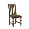 Thame Dining Chair in Vintage Wood with Shetland Forest Seat 6 Pack (JA268)