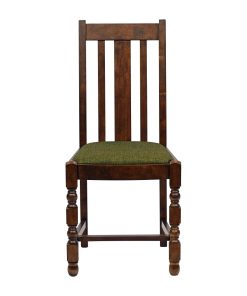 Thame Dining Chair in Vintage Wood with Shetland Forest Seat 6 Pack (JA268)