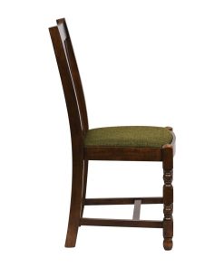 Thame Dining Chair in Vintage Wood with Shetland Forest Seat 6 Pack (JA268)