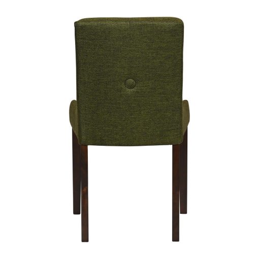 Bath Walnut Dining Chair with Forest Back and Espresso Seat 6 Pack (JA288)