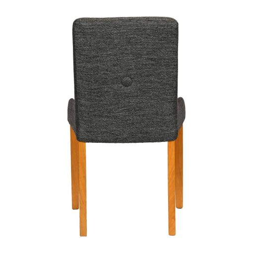 Bath Soft Oak Dining Chair with Smoke Back and Tan Seat 6 Pack (JA293)