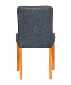 Bath Soft Oak Dining Chair with Sea Back and Tan Seat 6 Pack (JA294)