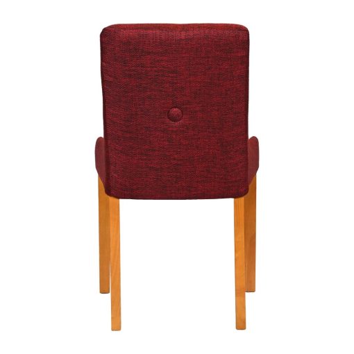 Bath Soft Oak Dining Chair with Scarlett Back and Espresso Seat 6 Pack (JA295)