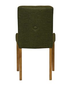 Bath Weathered Oak Dining Chair with Forest Back and Espresso Seat 6 Pack (JA296)