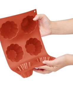 Vogue Silicone Brioche Mould 6 Cup (JA310)