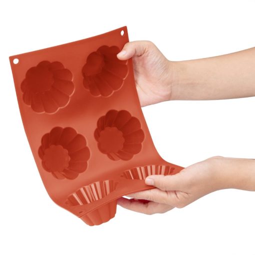 Vogue Silicone Brioche Mould 6 Cup (JA310)
