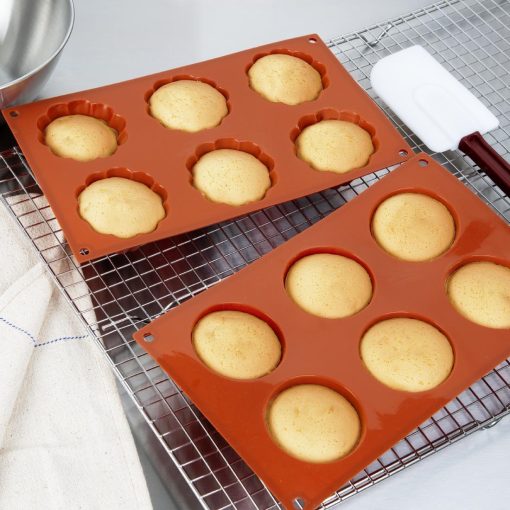 Vogue Silicone Brioche Mould 6 Cup (JA310)