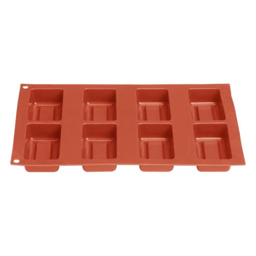 Vogue Silicone Square Cake Mould 8 Cup (JA312)