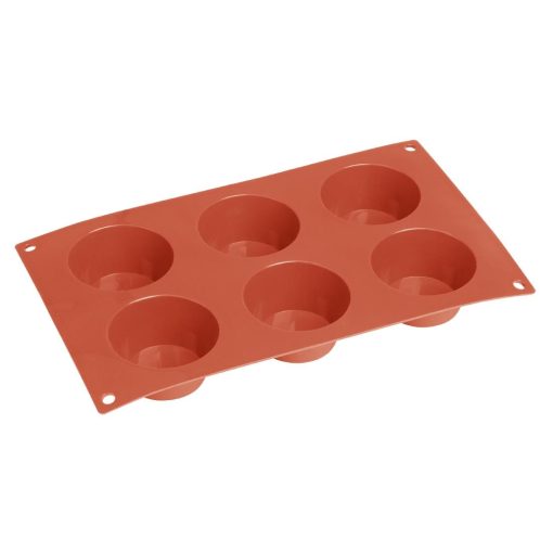 Vogue Silicone Round Mould 6 Cup (JA313)