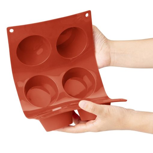 Vogue Silicone Round Mould 6 Cup (JA313)