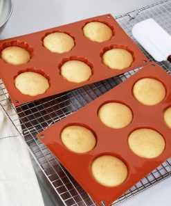 Vogue Silicone Round Mould 6 Cup (JA313)