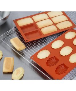 Vogue Silicone Madeline Mould 9 Cup (JA314)