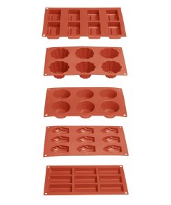 Vogue Silicone Madeline Mould 9 Cup (JA314)