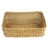 Olympia Polywicker Rectangular Display Basket Light Brown 525x385mm (JA356)