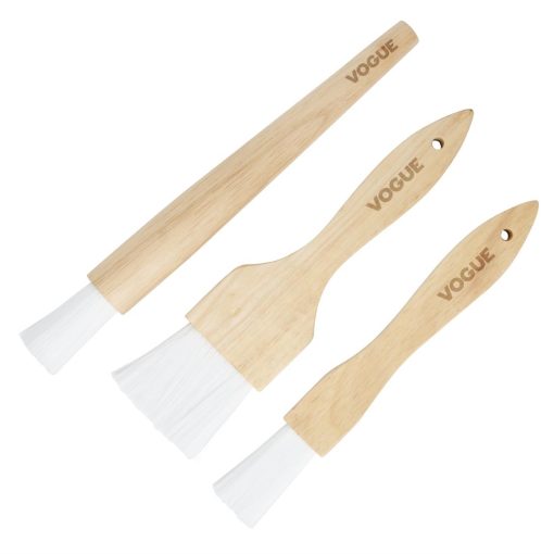 Vogue Wooden Handle Round Pastry Brush 25mm (JA524)