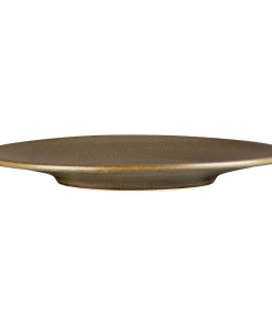 Olympia Ember Mahogany Coupe Plates 275mm 4 Pack (JA550)