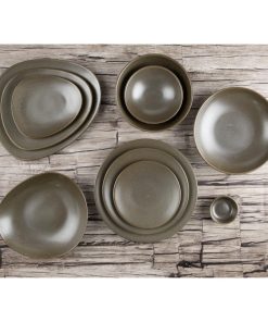 Olympia Ember Mahogany Coupe Plates 275mm 4 Pack (JA550)