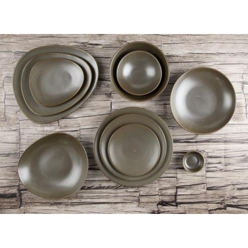 Olympia Ember Mahogany Coupe Plates 275mm 4 Pack (JA550)