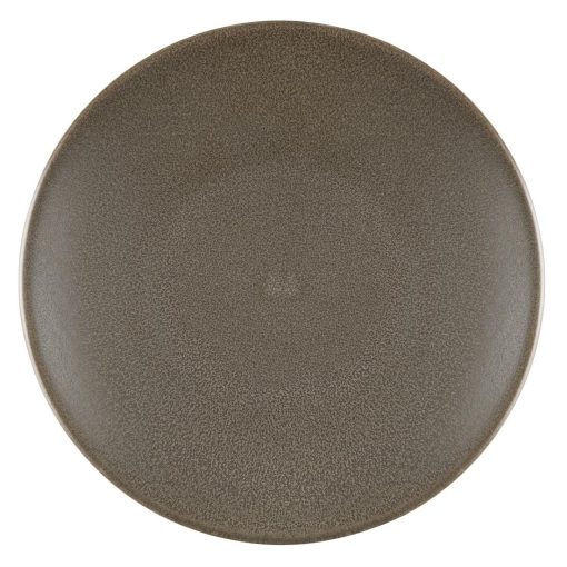 Olympia Ember Mahogany Coupe Plates 230mm 6 Pack (JA551)