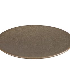Olympia Ember Mahogany Coupe Plates 230mm 6 Pack (JA551)