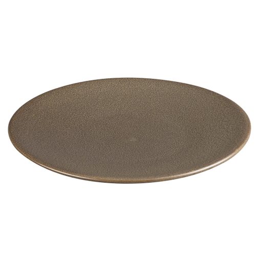 Olympia Ember Mahogany Coupe Plates 230mm 6 Pack (JA551)