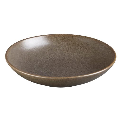 Olympia Ember Mahogany Low Coupe Bowls 230mm 4 Pack (JA554)