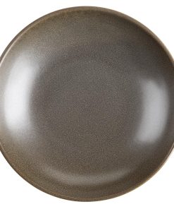 Olympia Ember Mahogany Low Coupe Bowls 230mm 4 Pack (JA554)