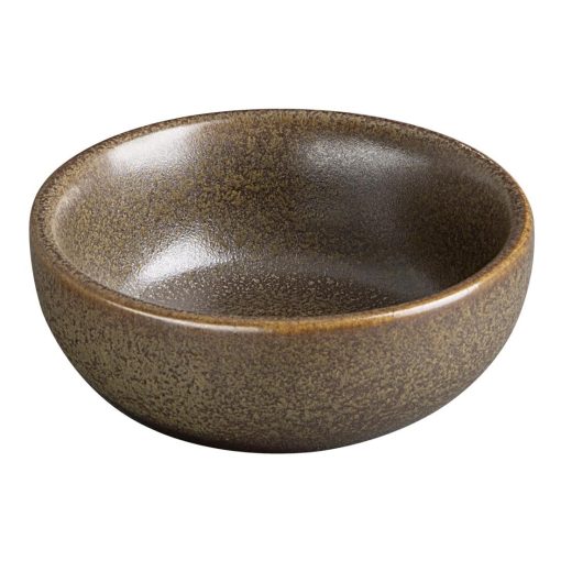 Olympia Ember Mahogany Dipping Dishes 78mm 8 Pack (JA557)