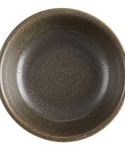 Olympia Ember Mahogany Dipping Dishes 78mm 8 Pack (JA557)