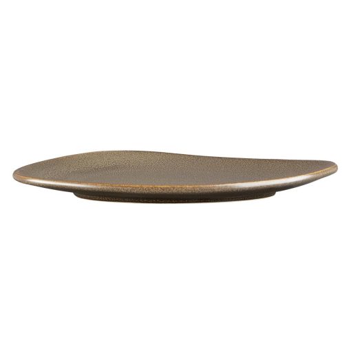 Olympia Ember Mahogany Triangle Plates 250x207mm 6 Pack (JA558)