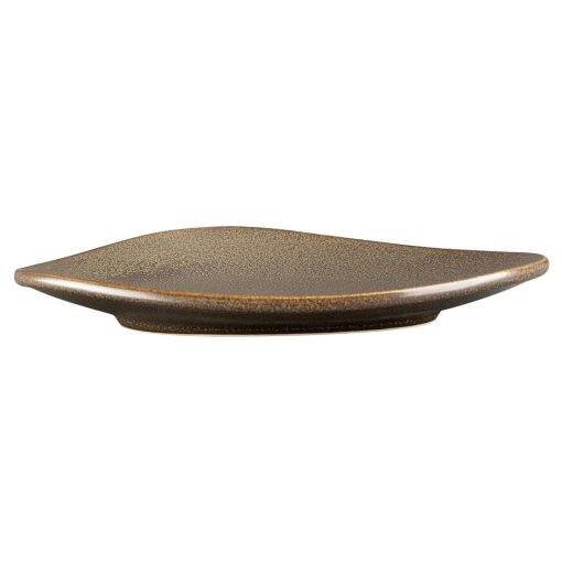 Olympia Ember Mahogany Triangle Plates 190x160mm 6 Pack (JA559)
