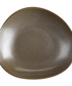 Olympia Ember Mahogany Triangle Bowls 245x220mm 4 Pack (JA560)