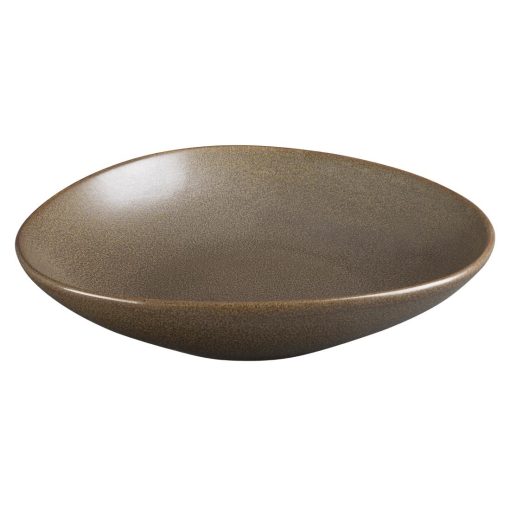 Olympia Ember Mahogany Triangle Bowls 245x220mm 4 Pack (JA560)