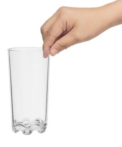 Olympia Kristallon Aspen Polycarbonate Hi Ball Tumblers 350ml 6 Pack (JA592)