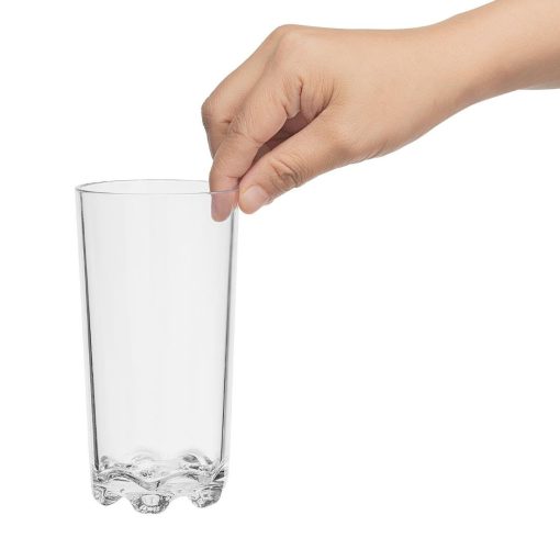 Olympia Kristallon Aspen Polycarbonate Hi Ball Tumblers 350ml 6 Pack (JA592)