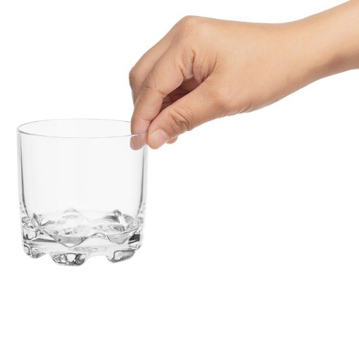 Olympia Kristallon Aspen Polycarbonate Rocks Tumblers 260ml 6 Pack (JA594)