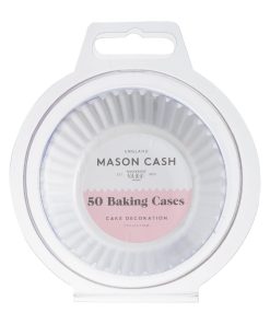 Mason Cash White Cupcake Cases 50 Pack (JA601)
