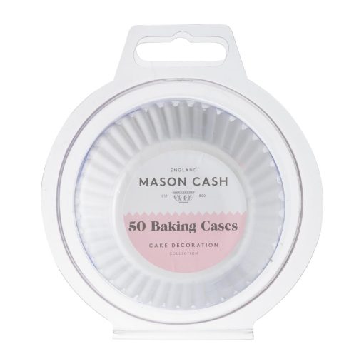 Mason Cash White Cupcake Cases 50 Pack (JA601)