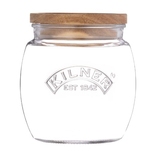 Kilner Universal Jar with Acacia Wooden Lid 850ml (JA603)