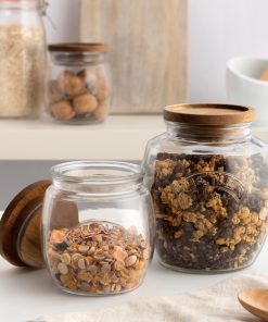 Kilner Universal Jar with Acacia Wooden Lid 850ml (JA603)