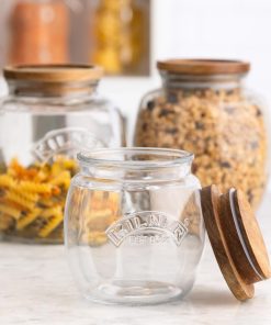 Kilner Universal Jar with Acacia Wooden Lid 850ml (JA603)