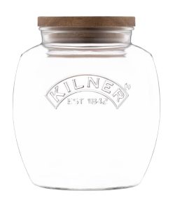Kilner Universal Jar with Acacia Wooden Lid 2Ltr (JA604)