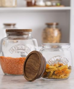 Kilner Universal Jar with Acacia Wooden Lid 2Ltr (JA604)