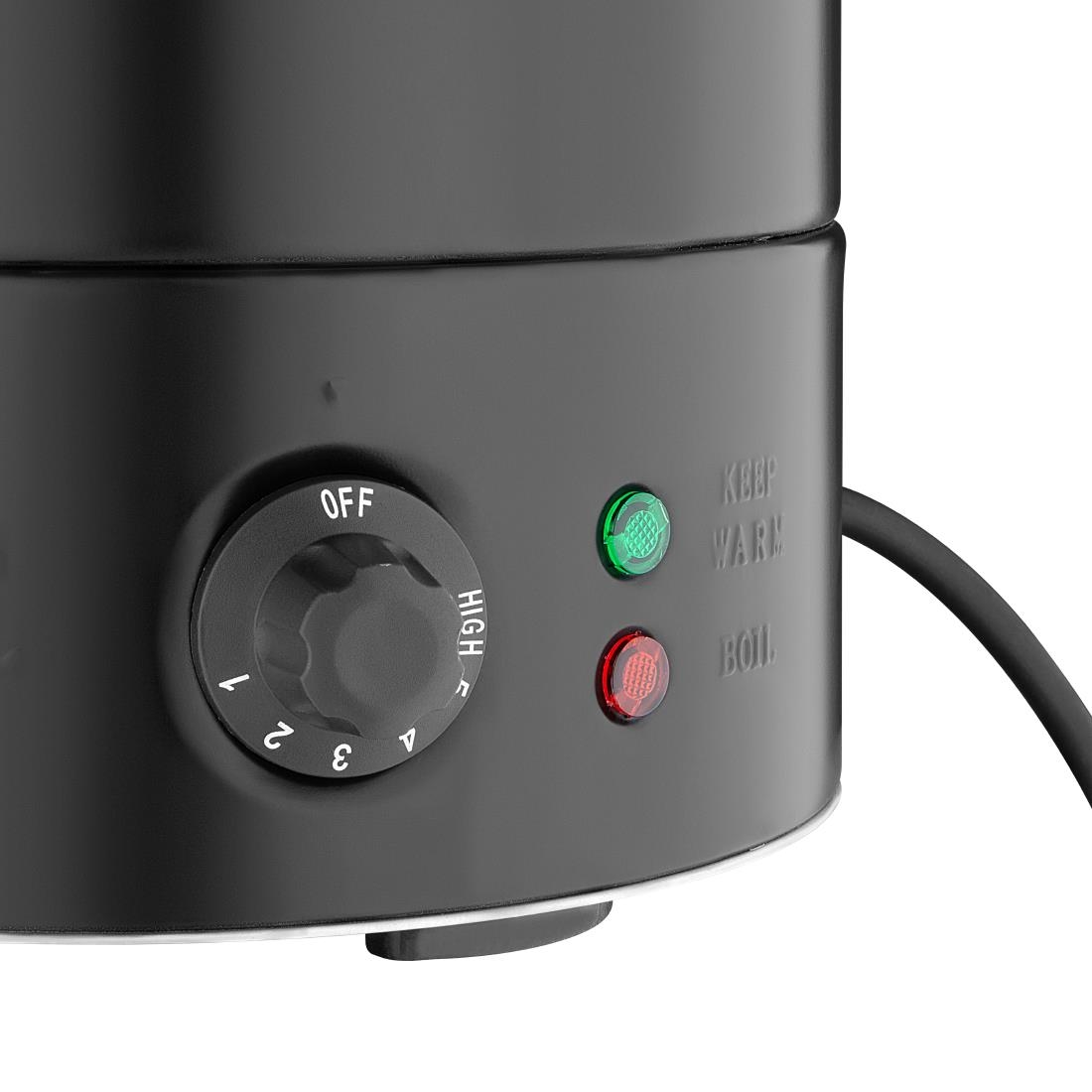 Buffalo Energy Saving Water Boiler Matt Black 30Ltr (JA863)