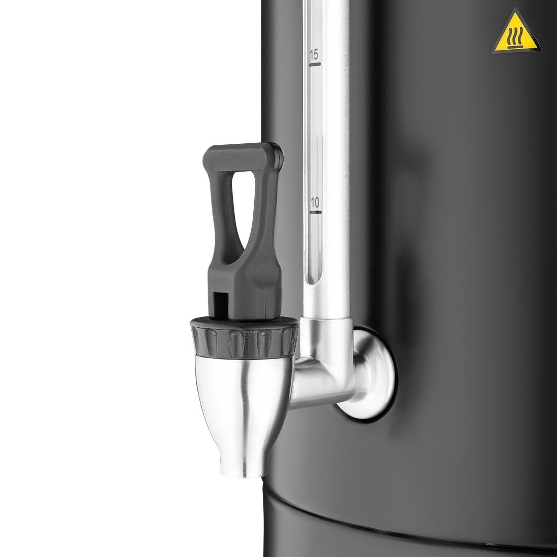 Buffalo Energy Saving Water Boiler Matt Black 30Ltr (JA863)