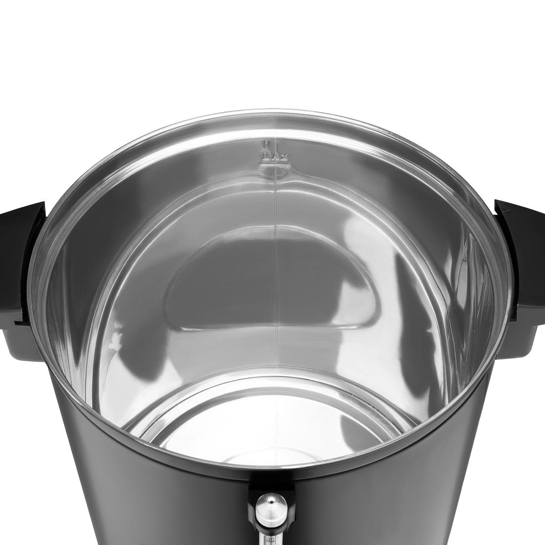 Buffalo Energy Saving Water Boiler Matt Black 30Ltr (JA863)