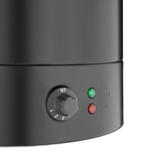 Buffalo Energy Saving Water Boiler Matt Black 40Ltr (JA864)
