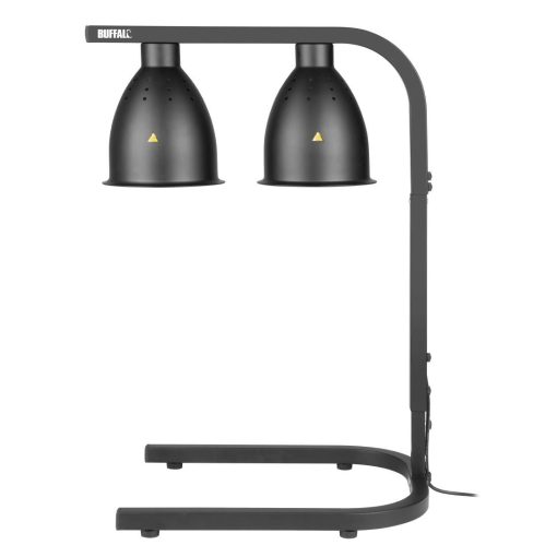 Buffalo Infrared Food Warmer Matt Black (JA865)
